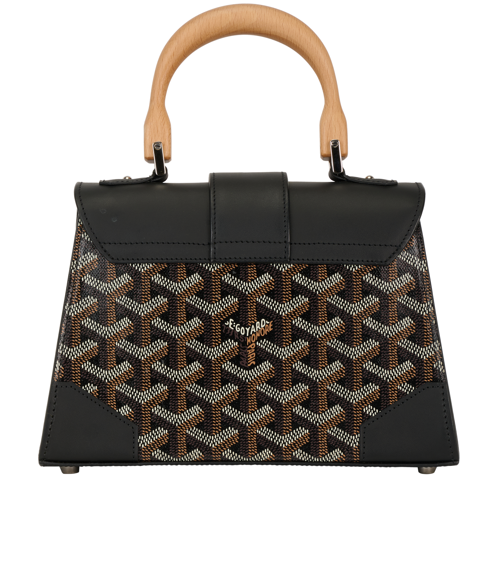 Saigon Mini Bag, &pound;2,250, Handbags, Black, Leather, Back view
